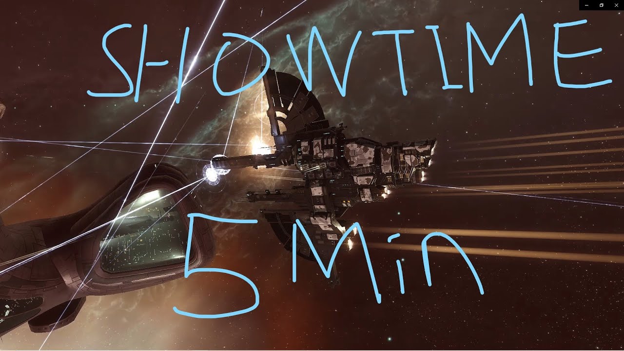 [EVE Online] Gallente Epic Arc - Showtime 5minute clear