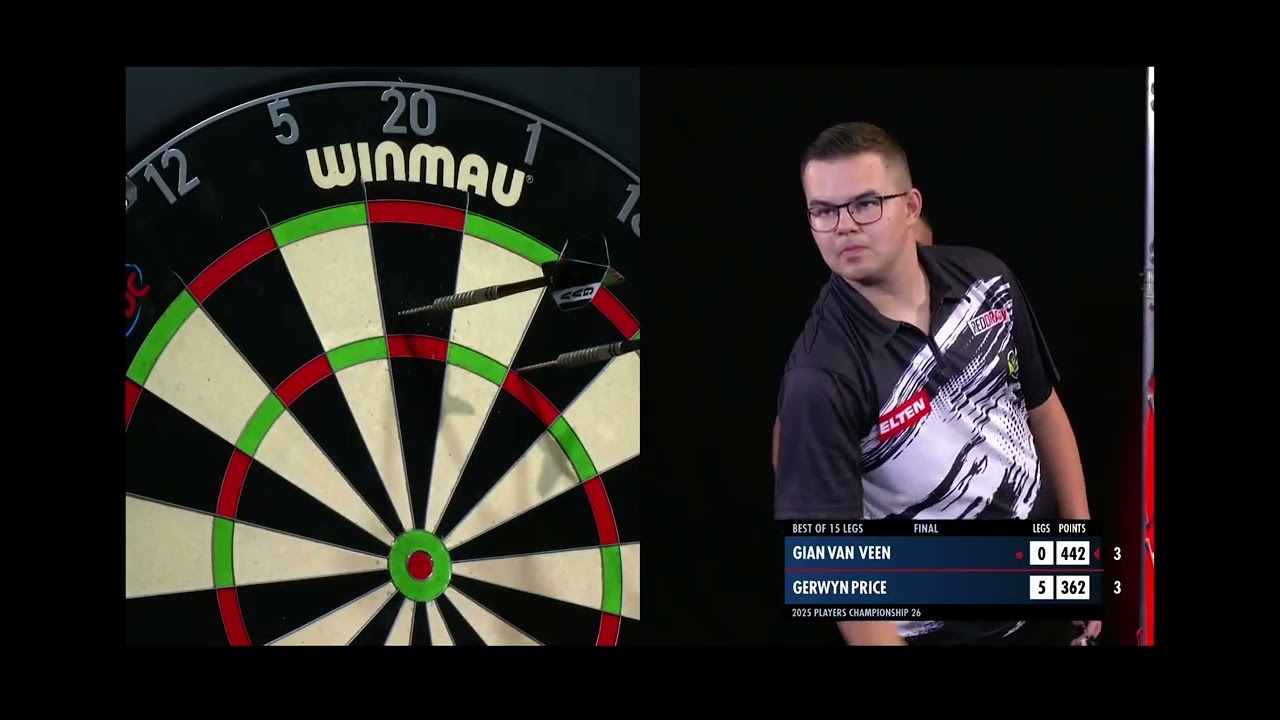FINAL | Gerwyn Price vs Gian Van Veen | Players Championship 26 2025 🎯