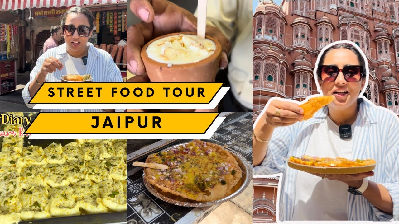 Best Ever JAIPUR FOOD TOUR || Jaipur Food || Famous Food Of Jaipur || Food Vlog ||