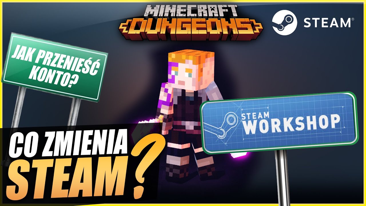 O CO CHODZI z Minecraft Dungeons na STEAM