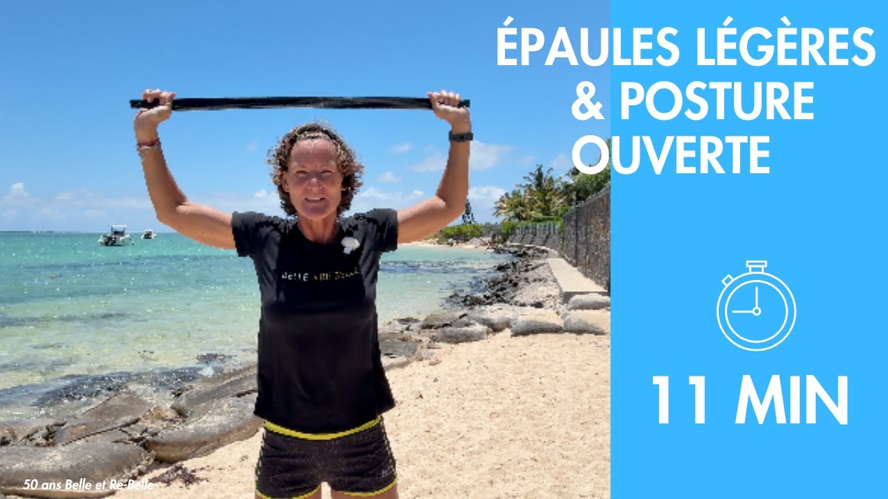 11 min pour un haut du corps tonique et souple après 50 ans | Épaules légères, posture ouverte