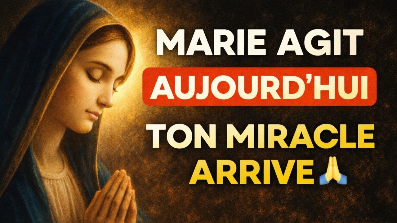 ⚠️ Ne repoussez pas cette prière… La Vierge Marie agit aujourd’hui pour ceux qui l’écoutent 🙏