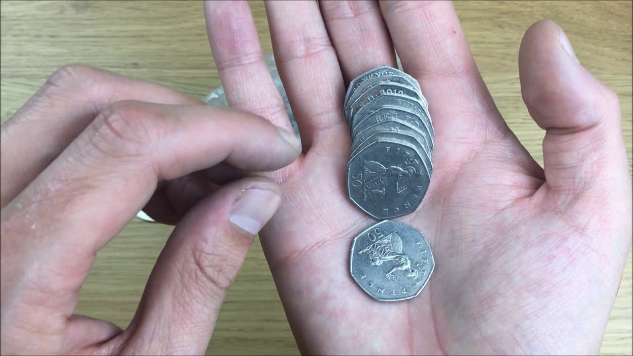 Ep.19 || COIN ROLL HUNTING 50p VARIANTS || HUNT FOR KEW, NEWTON, BEATRIX POTTER || 2018
