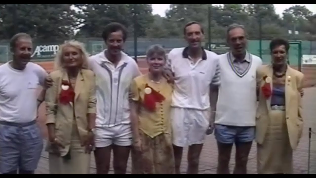 Tennis WM 1995 - Fred-Perry-Cup - Mannschafts-Weltmeisterschaften der Senioren (50+) in Gartow