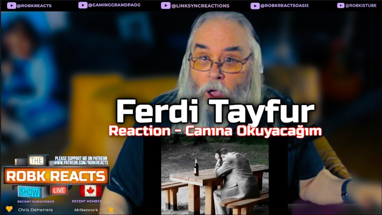 Ferdi Tayfur Reaction - Canına Okuyacağım - First Time Hearing - Requested