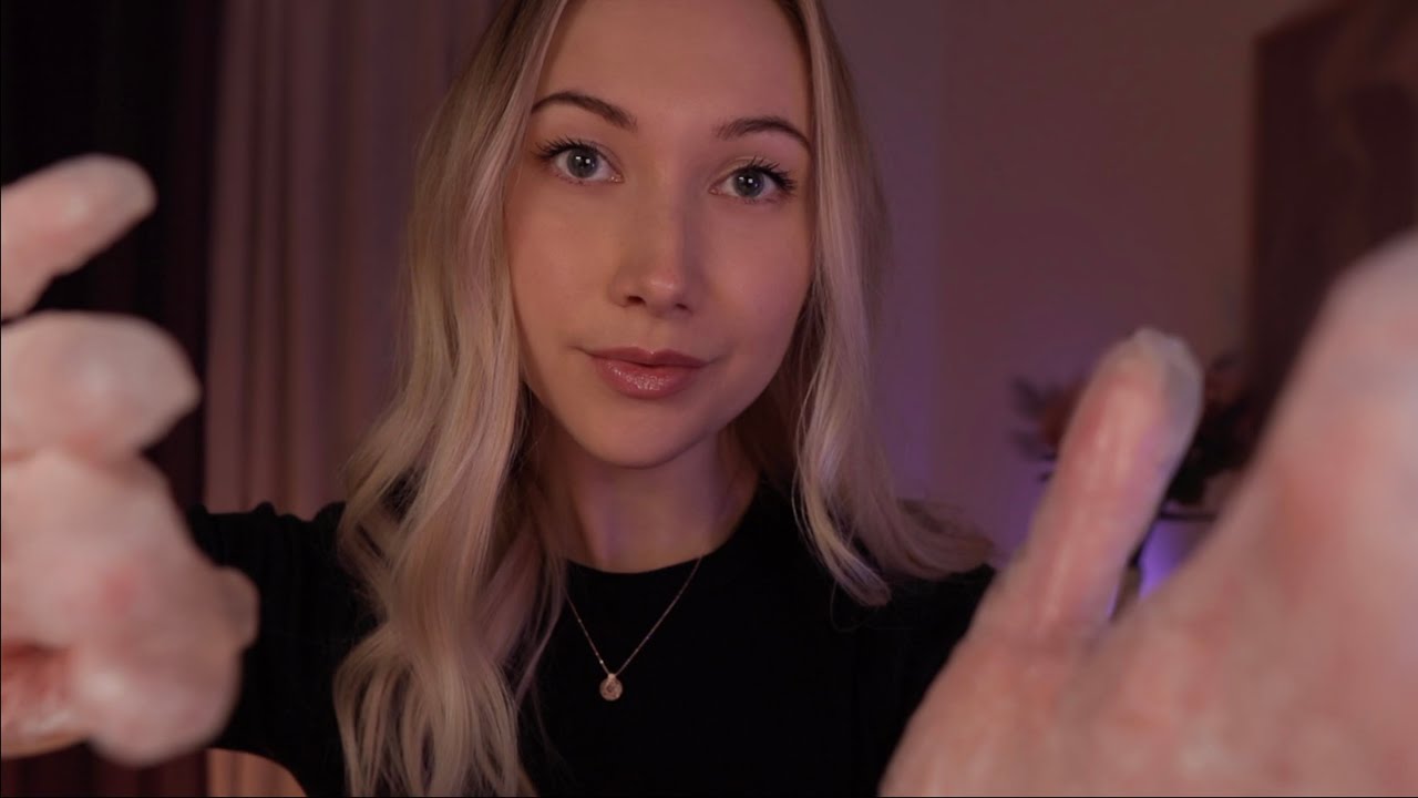 ASMR Therapeutic Neck & Upper-Body Massage + Sticky Glove Sounds ✨
