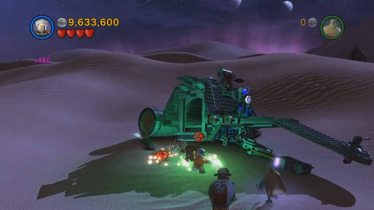 Lego Star Wars III The Clone Wars Gameplay Castle of Doom Secret Mission Full HD 1080 p