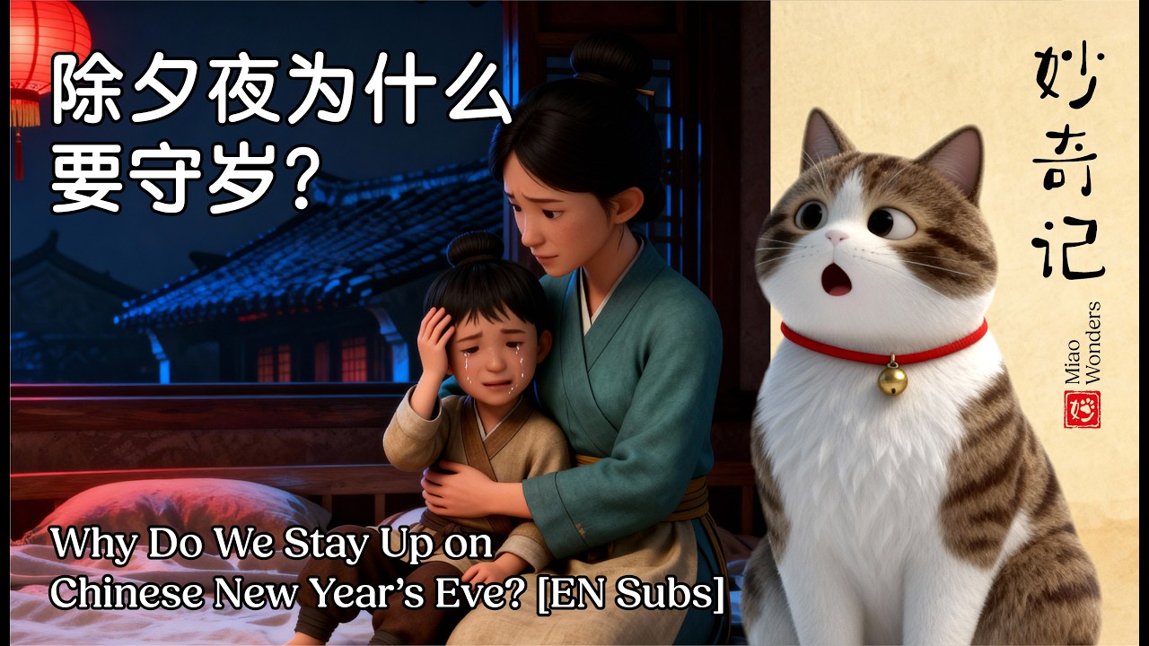 Why Stay Up on Chinese New Year's Eve? | 除夕夜为什么要守岁？[English Subs]