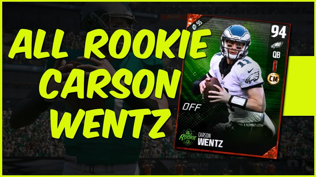 MUT 17 Gameplay | This Card Is Too Good To Be So Cheap! All Rookie Carson Wentz Gameplay