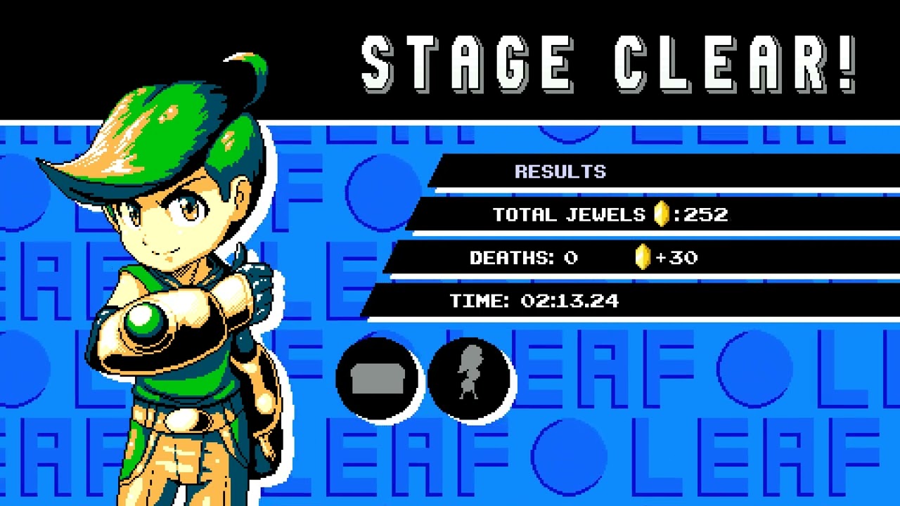 Fallen Leaf Gameplay Demo | Retro platformer