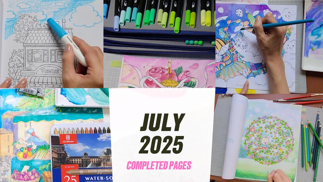 July 2025 Completed Pages