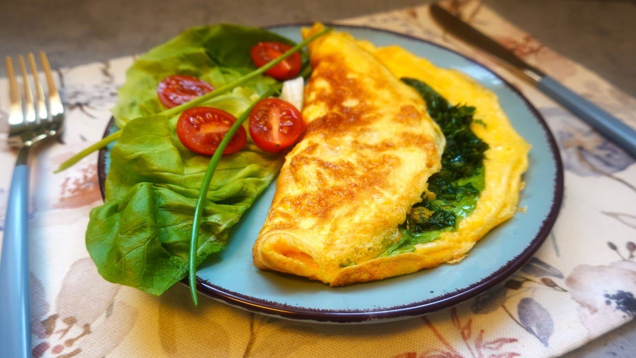 Delicious Omelette for Breakfast ! Omelette with Lemon Dill Sauce ! Easyvideo