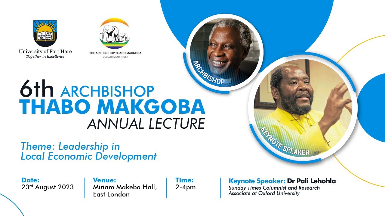 6th Archbishop Thabo Makgoba Annual Lecture