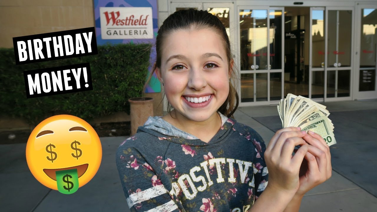 Spending All Her Birthday Money! Shopping Spree