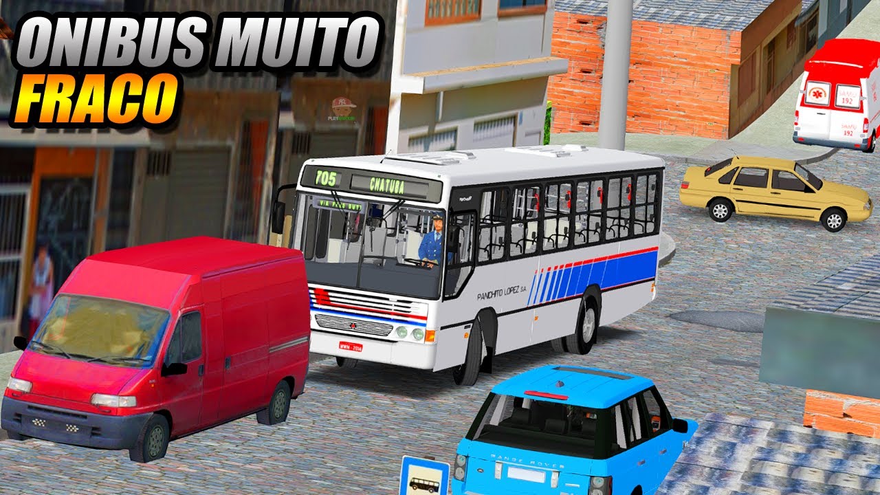 COLOCARAM ONIBUS FRACO EM LINHA DE MORROS !!! OMSI 2 - G27