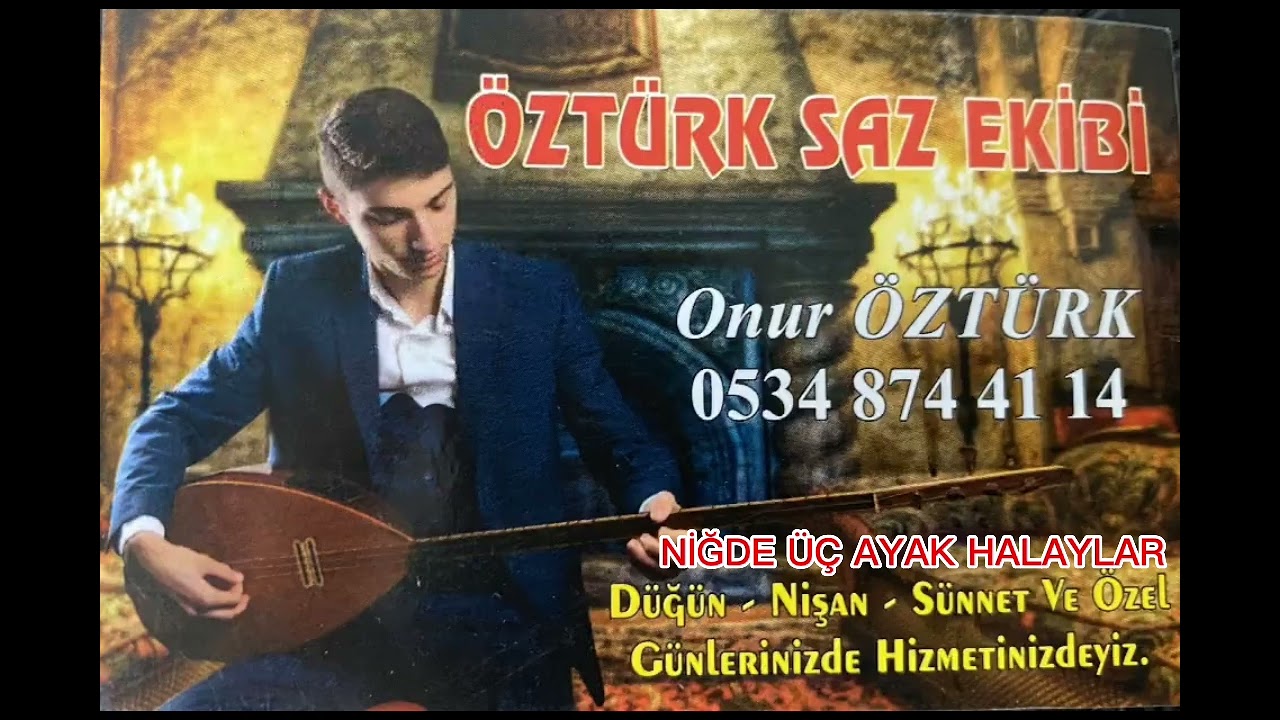 Onur ÖZTÜRK - NİĞDE ÜÇ AYAK İKİ AYAK HALAY HAVALARI (30 DAKİKA FULL)