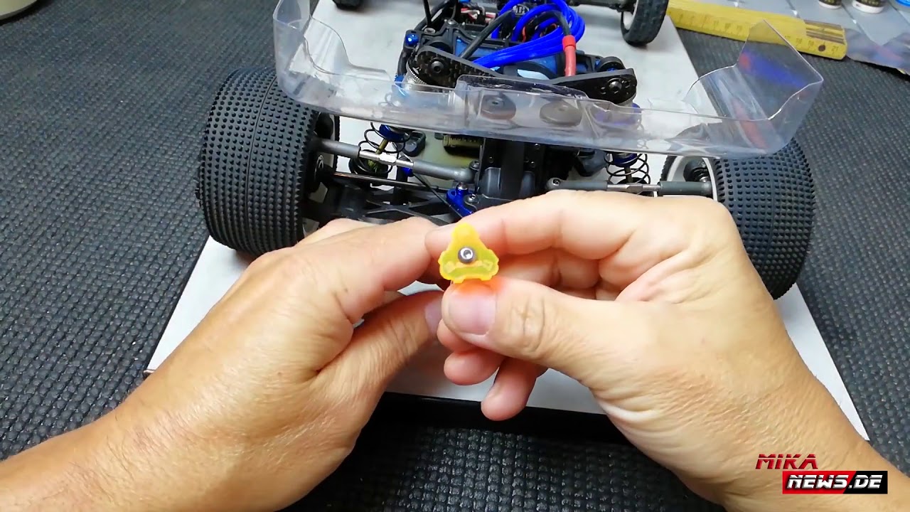 Bodenfreiheit einstellen mit dem Raceform Ride Height Gauge Set / Graupner