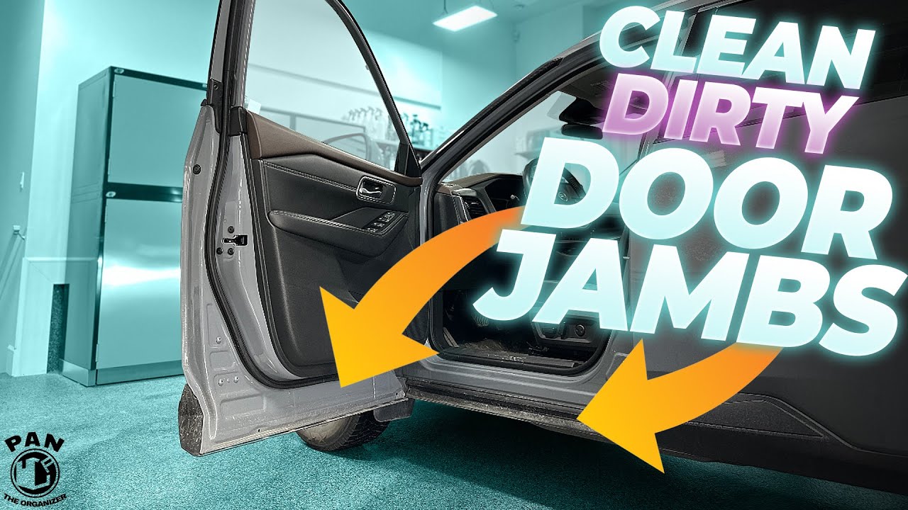 How To Clean Door Jambs (Door Shuts)