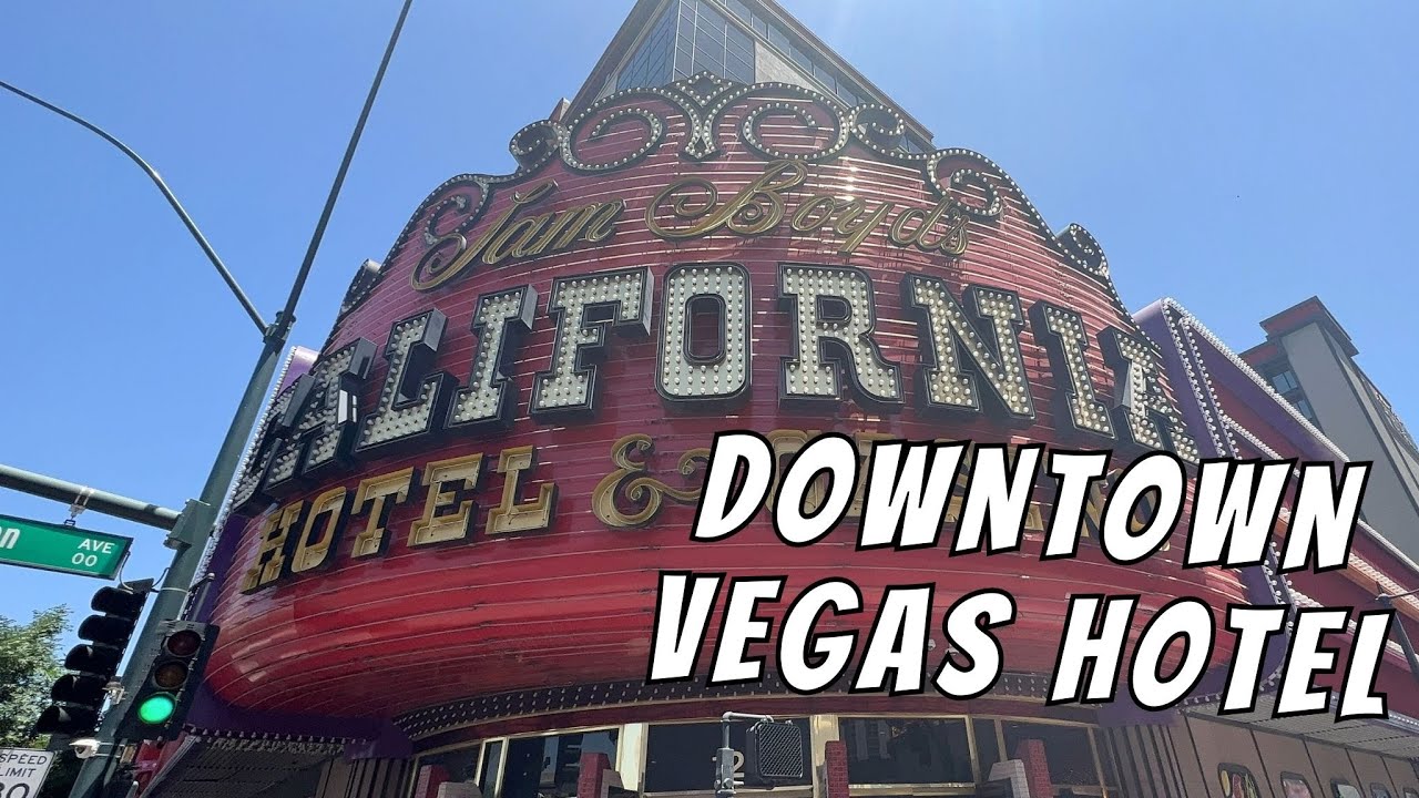 Walking The Cal Downtown Las Vegas Hotels | The California Hotel on Fremont Street Experience