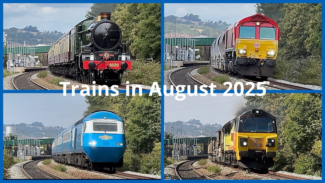 August trains 2025