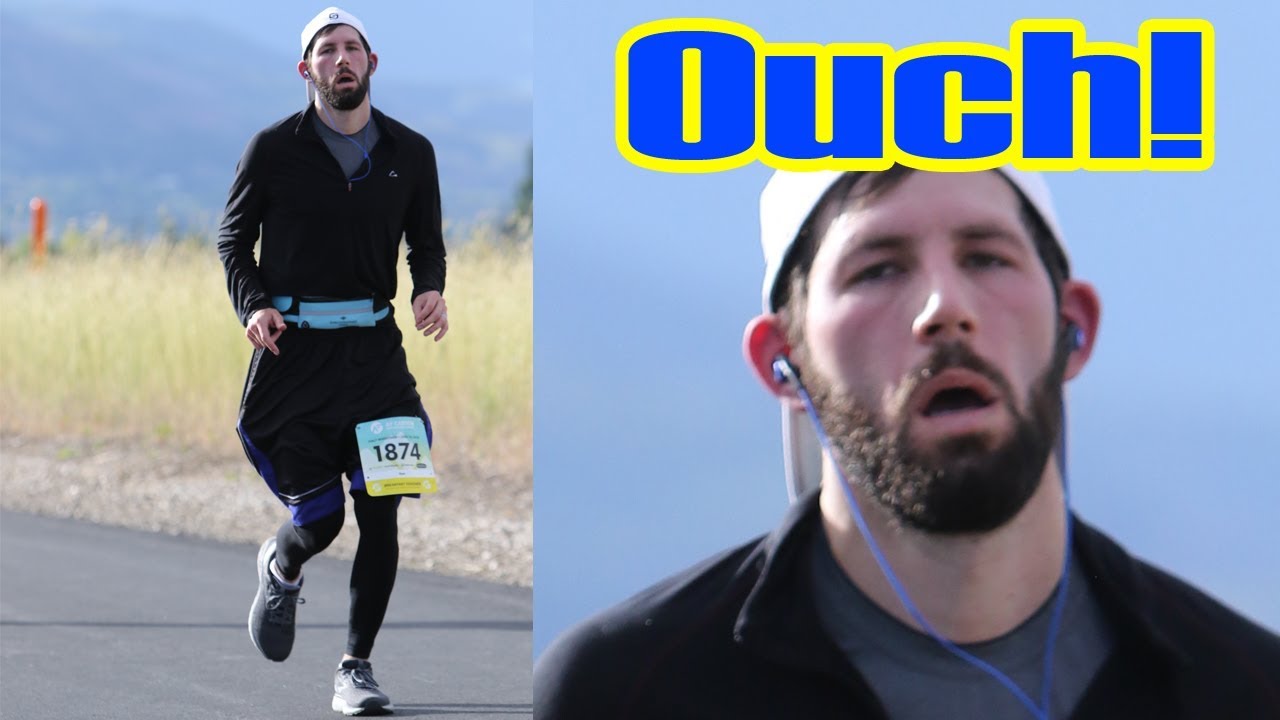 My FIRST Half Marathon NO TRAINING! Here's what happened...OUCH!