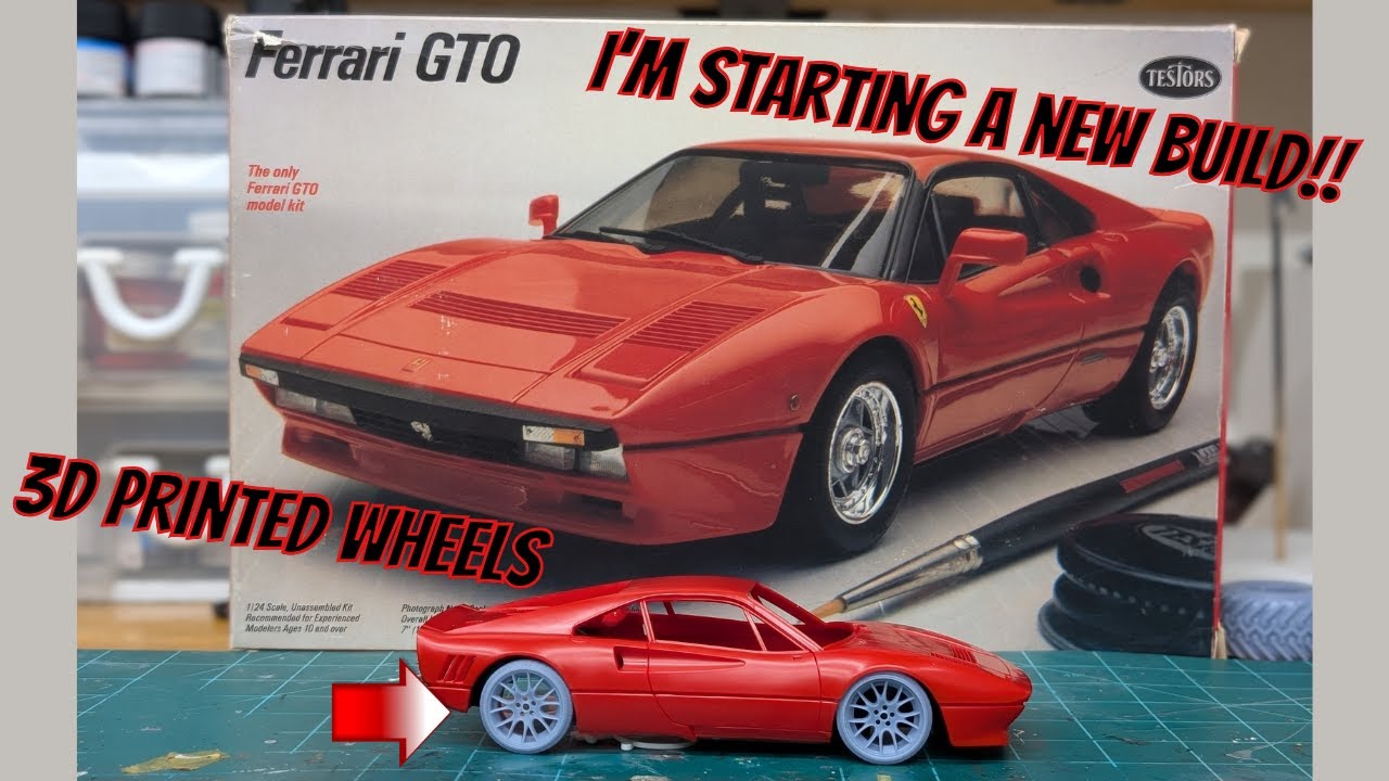 1986 Ferrari GTO  /  This one was begging to be built!!!