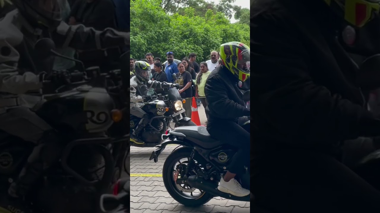 Slow Bike Race - World Motorcycle Day Bangalore 2024. 