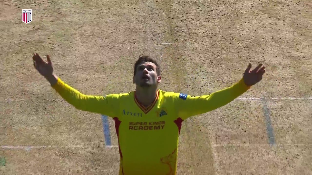 Noor Ahmad 4 wickets vs Los Angeles Knight Riders | 5th Match - LAKR vs TSK