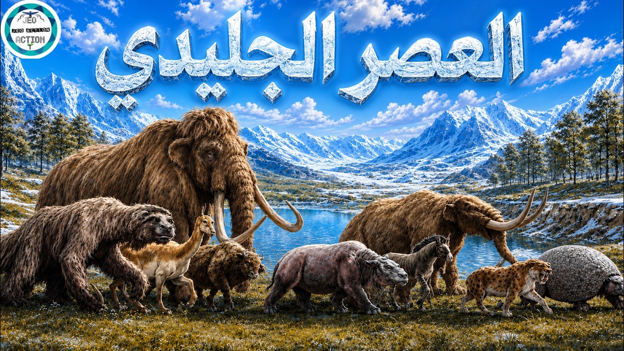 كيف كانت الأرض فى العصر الجليدي؟ و ما هى أبرز الكائنات؟
