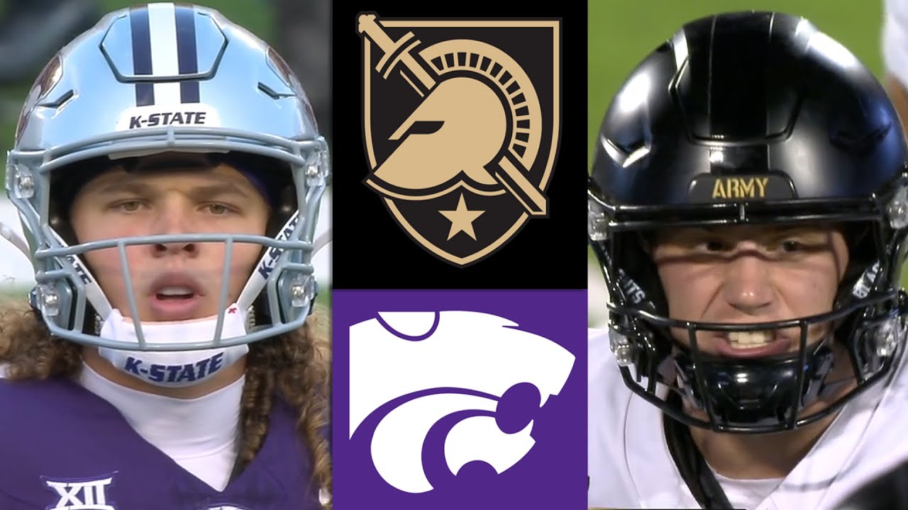ARMY vs Kansas State College Football Highlights Full Game 2025