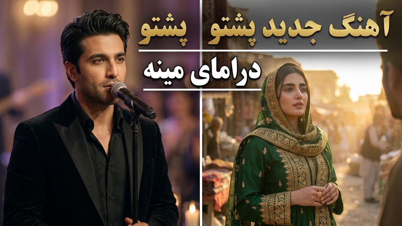 Khande Lawar Khana Original Song Pashto Music گر در بازار هم مرا بفروشی با تو می‌روم(آهنگ جدید پشتو)