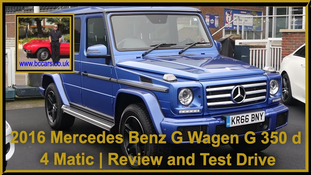 2016 Mercedes Benz G Wagen G 350 d 4 Matic | Review and Test Drive