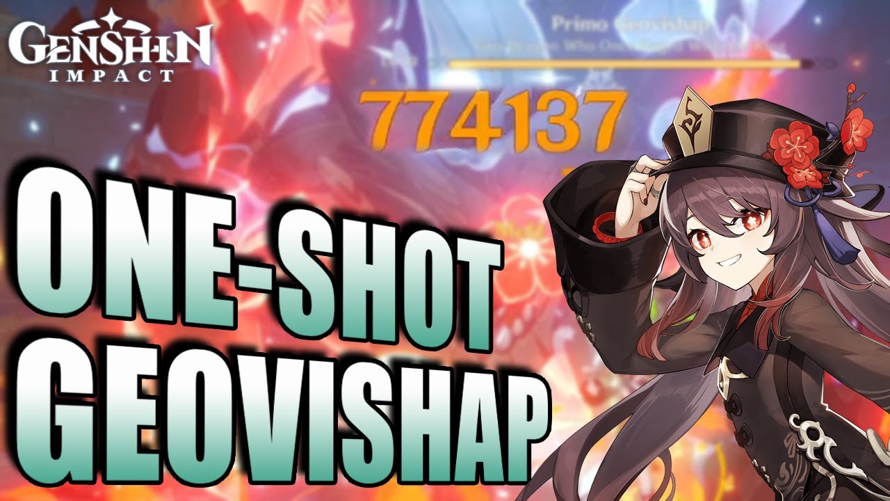 No food Hu Tao one hit Geovishap - Genshin Impact