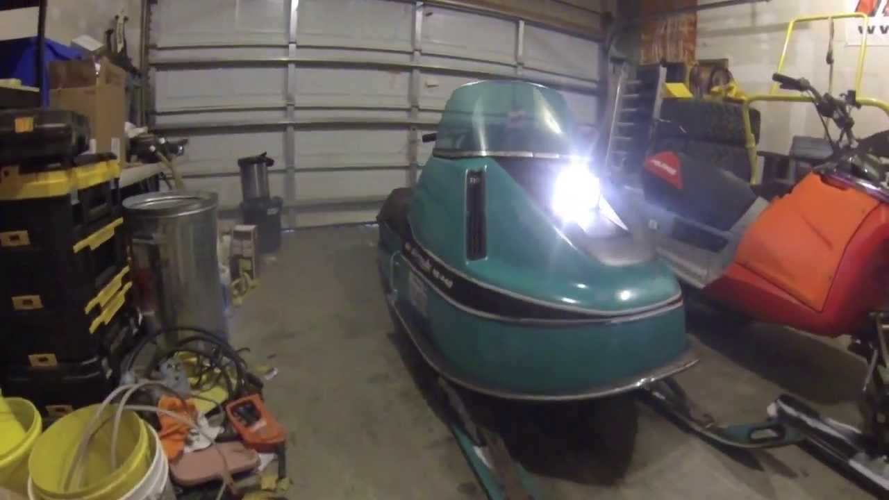 1971 Skiroule Rs 440 Sachs, walkaround & startup