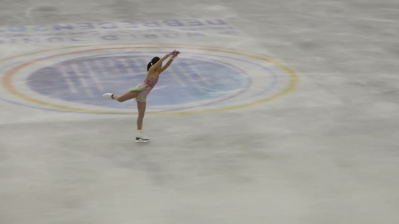 Mao Shimada 島田 麻央 World Junior Championships 2025 Free Skating