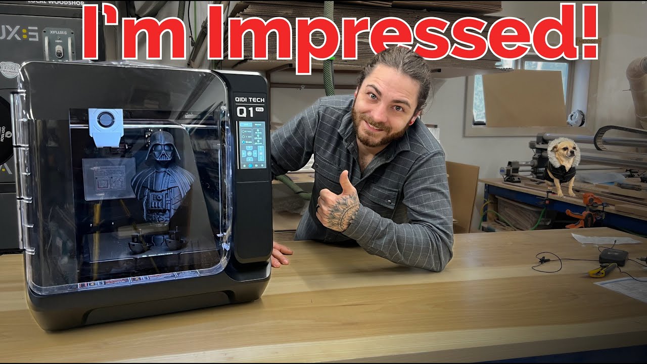 Qidi Q1 Pro Unboxing and First Impressions