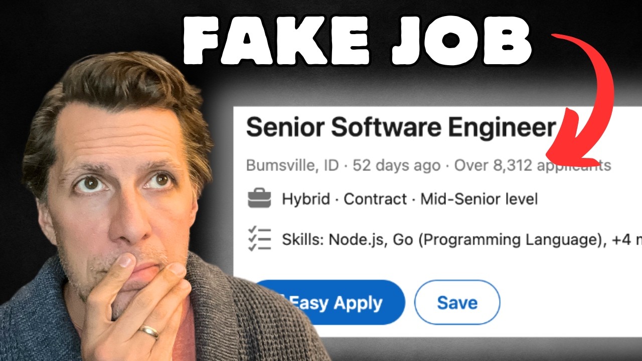 GHOST JOBS are the reason you can't find a job in 2024