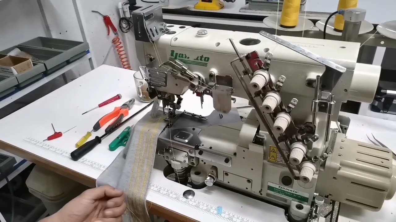 reçme ipi nasıl takılır? dikiş makinesi iplik takma, yamato vg3511 ip takma