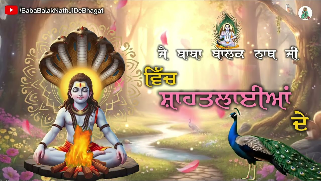 ਵਿੱਚ ਸ਼ਾਹ ਤਲਾਈਆਂ ਦੇ || Vich Shah Talaiya De || Baba BalakNath Bhajan ||