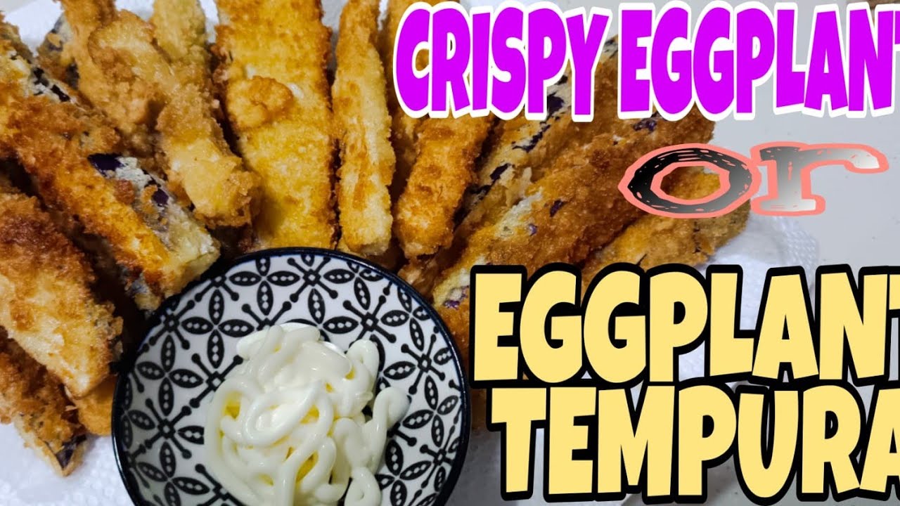 CRISPY EGGPLANT || EGGPLANT TEMPURA || Lonz Corner