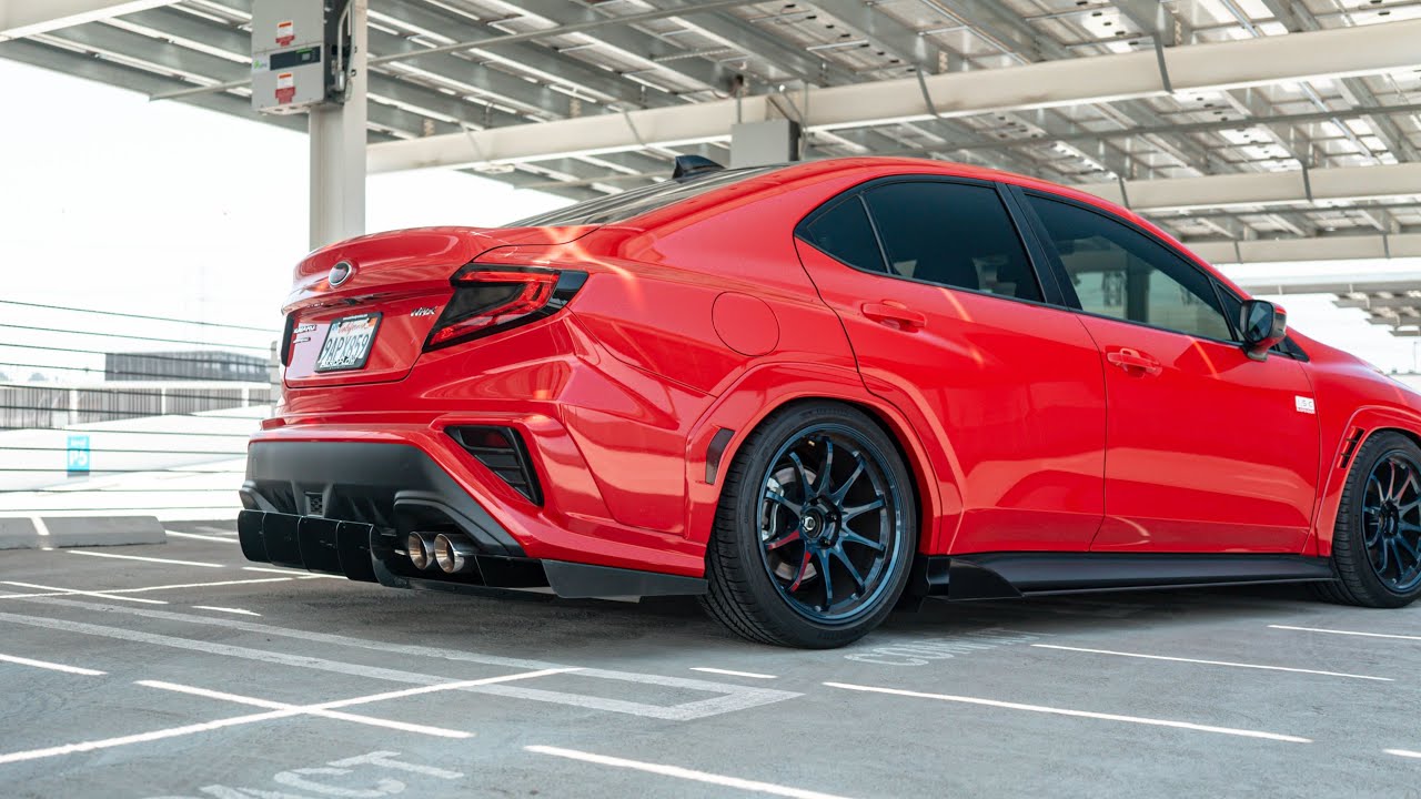 2022 Subaru WRX Rear Diffuser V1 Installation | AeroflowDynamics
