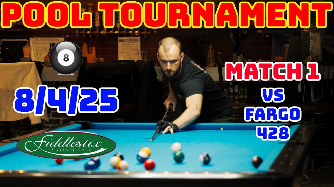 Amateur 8-Ball Pool Tournament 2025 | Match 1