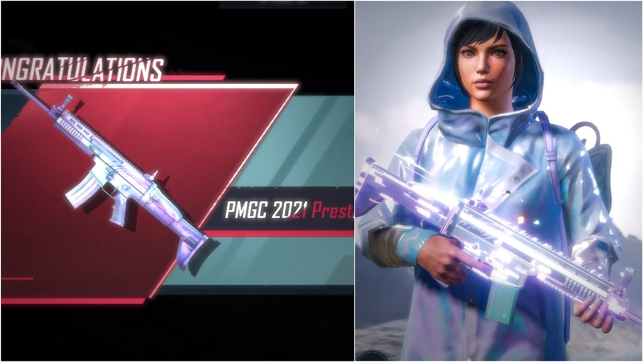 EP244: NEW MYTHIC SCARL 😍 (PMGC 2021 Crate) PUBG Mobile #shorts