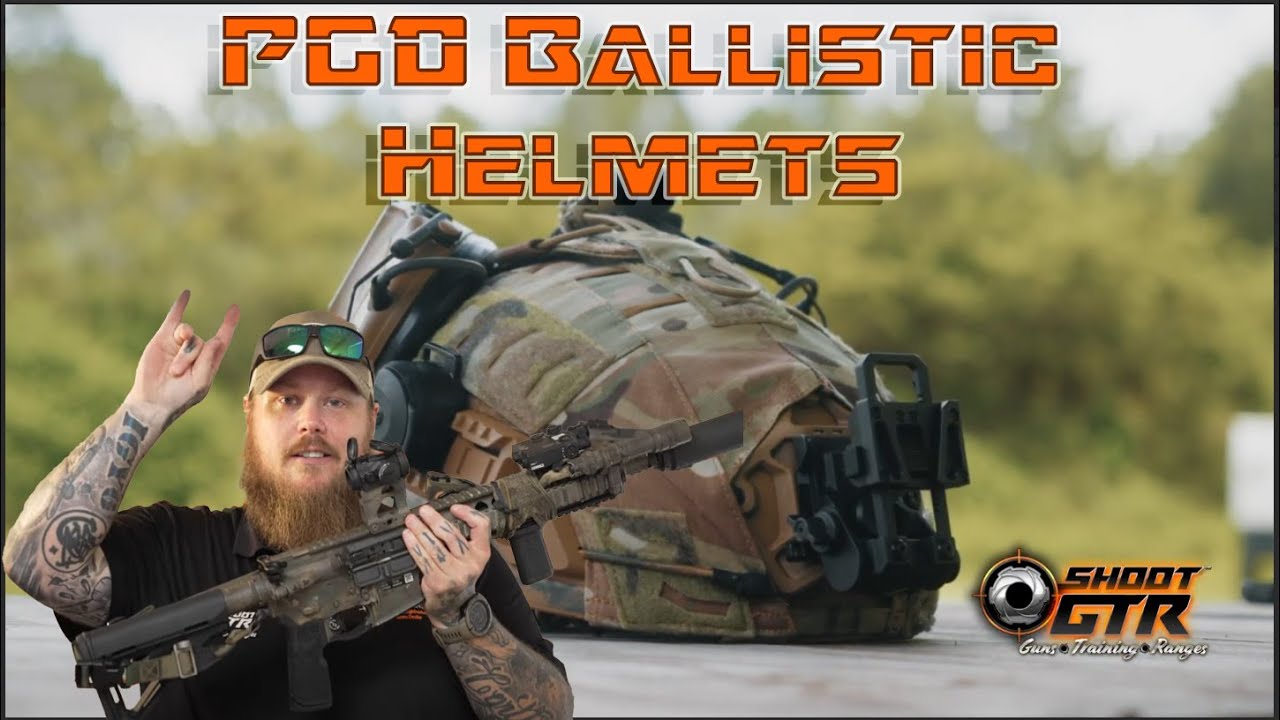 PGD Ballistic Helmets at Shoot GTR with Stephen