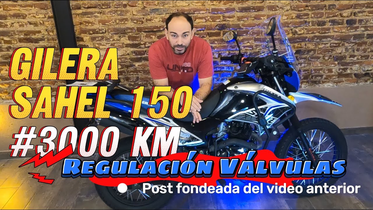 🔥REGULACIÓN VALVULAS en Gilera Sahel 150 😬