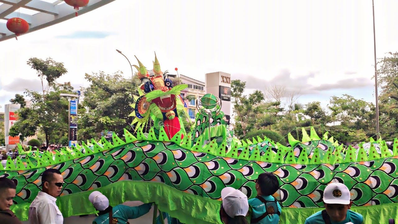 Atraksi Naga Tenaga Baru Di Ayani Mega Mall - Cap Gomeh Pontianak 2025 Day 1