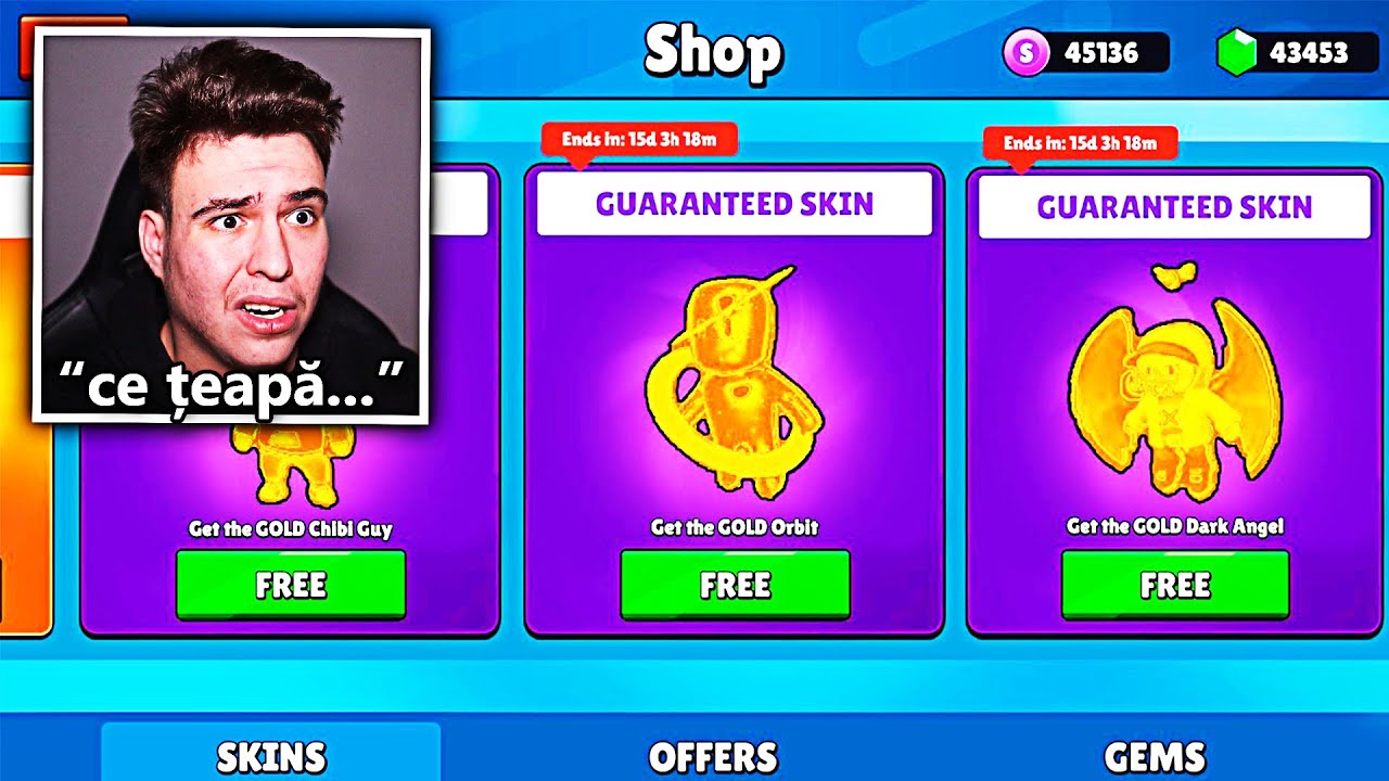 AM CUMPĂRAT TOT SHOP-UL DIN STUMBLE GUYS!! 💲 *5K GEMURI*