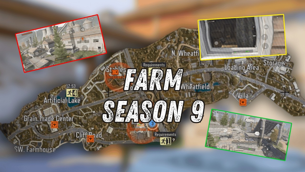 Full Tour of the S9 New Farm Locations | Arena Breakout