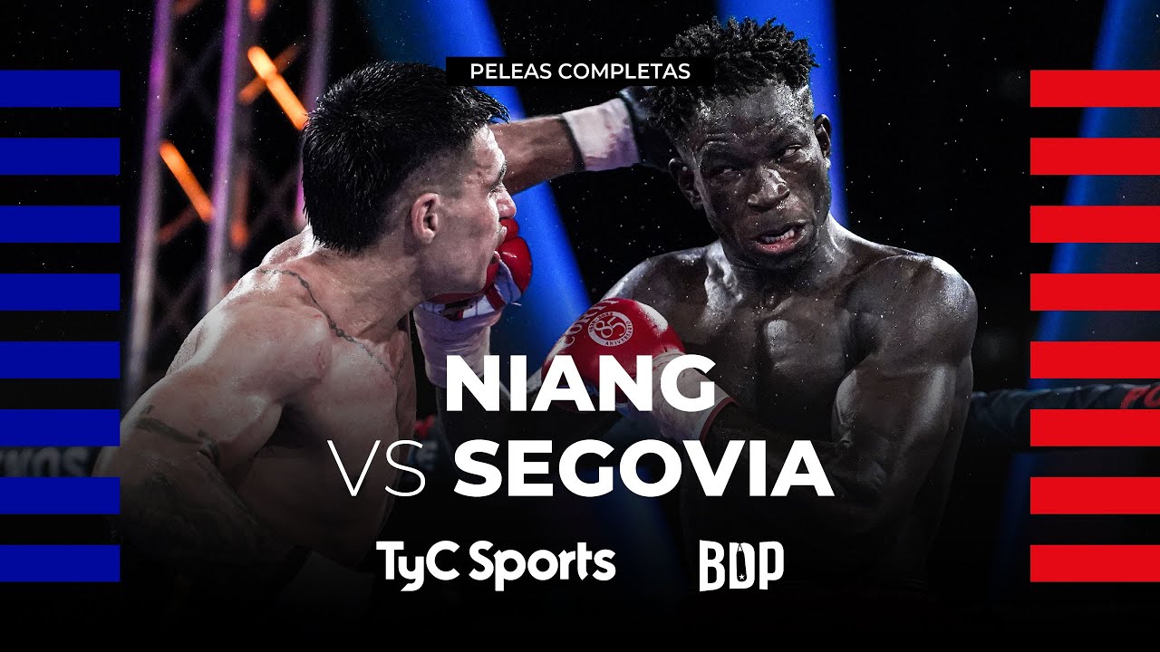 Touba Niang vs. Juan Ignacio Segovia - Boxeo de Primera - TyC Sports