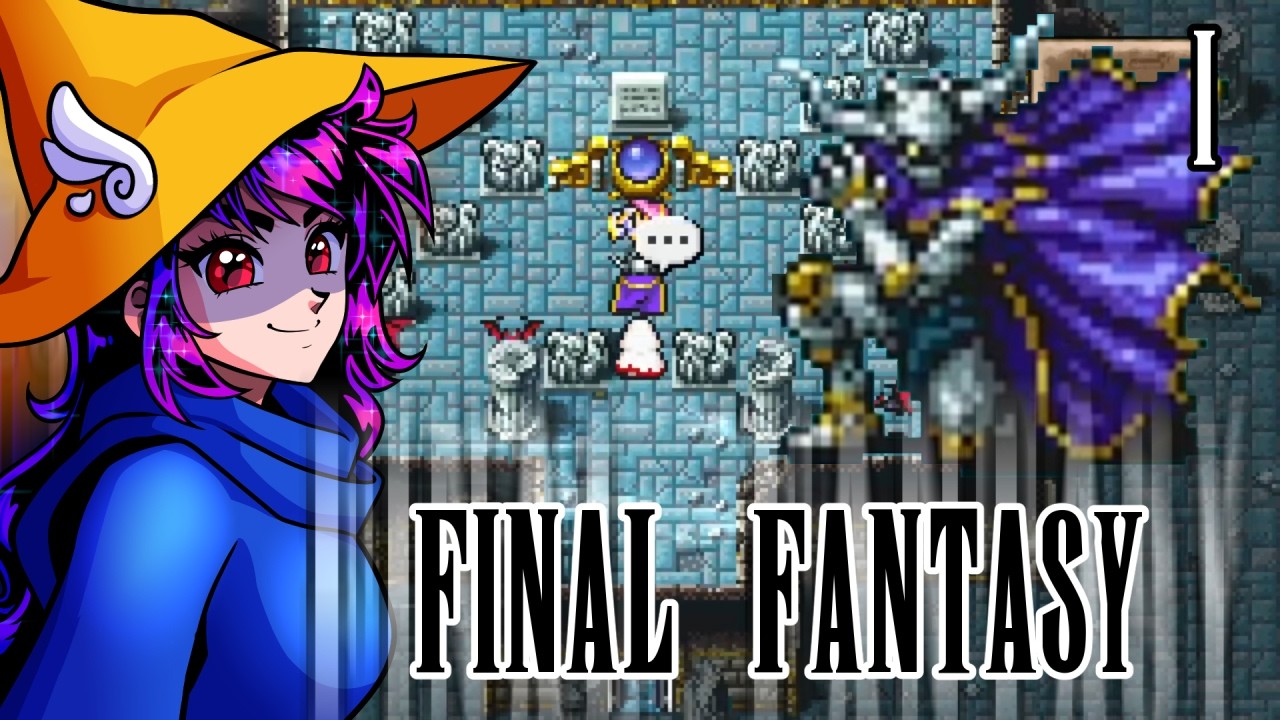 Verly Plays Final Fantasy - Part 1 (For The First Time EVER!)